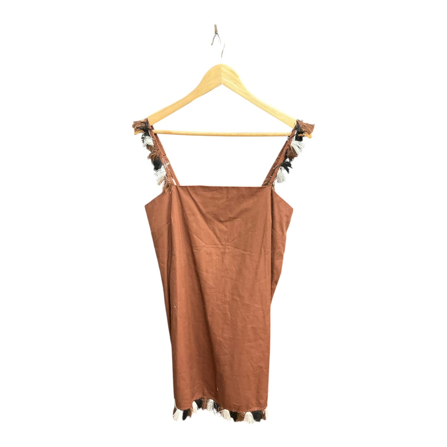 Dress Casual Short By Anthropologie In Brown, Size: M