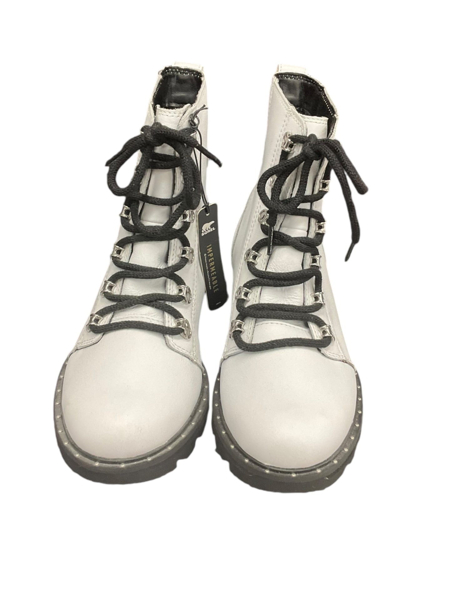 Boots Combat By Sorel In White, Size: 8