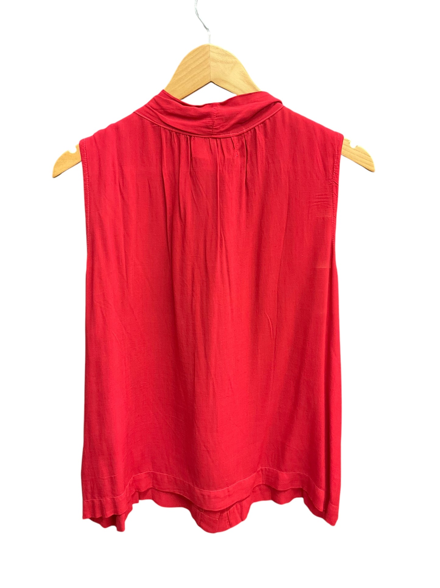 Blouse Sleeveless By Cloth & Stone In Red, Size: L