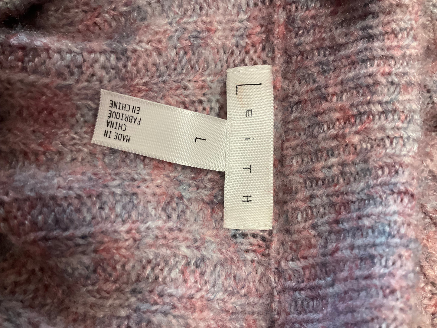 Sweater By Leith In Multi-colored, Size: L