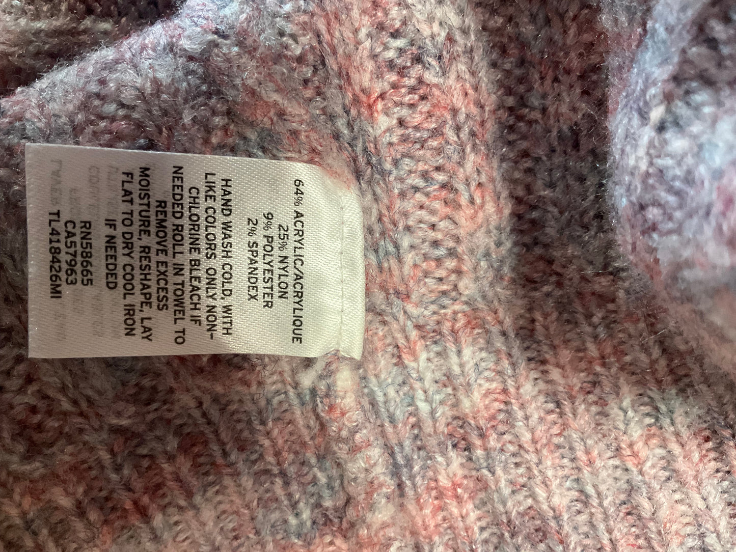 Sweater By Leith In Multi-colored, Size: L