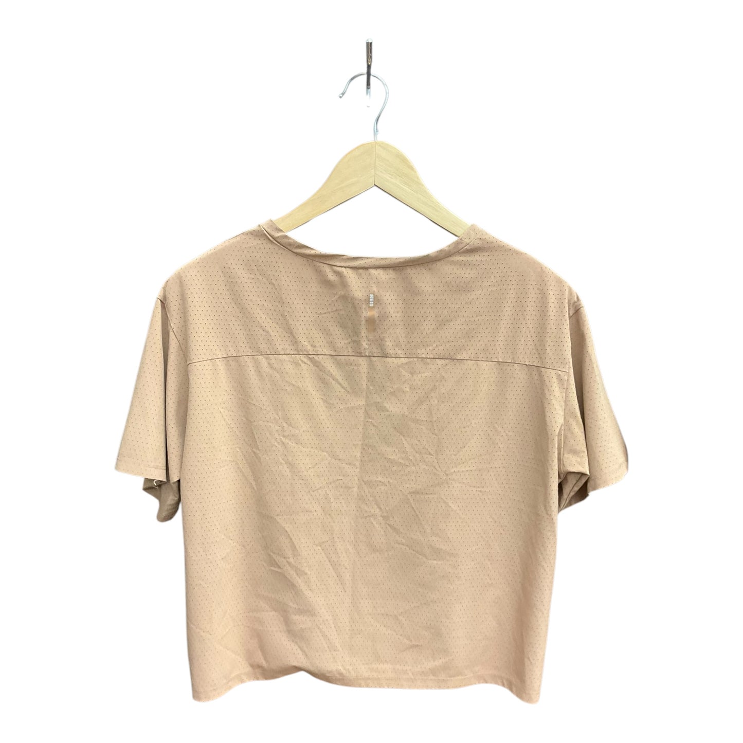 Athletic Top Short Sleeve By Rei In Brown, Size: M