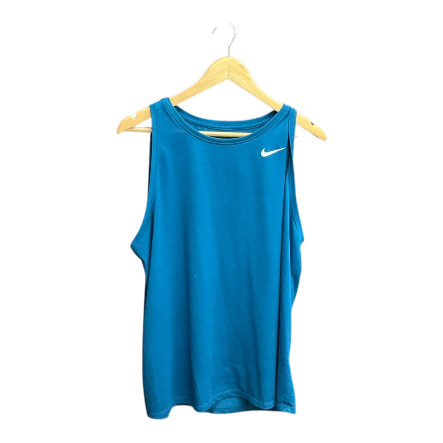 Athletic Tank Top By Nike Apparel In Blue, Size: Xxl