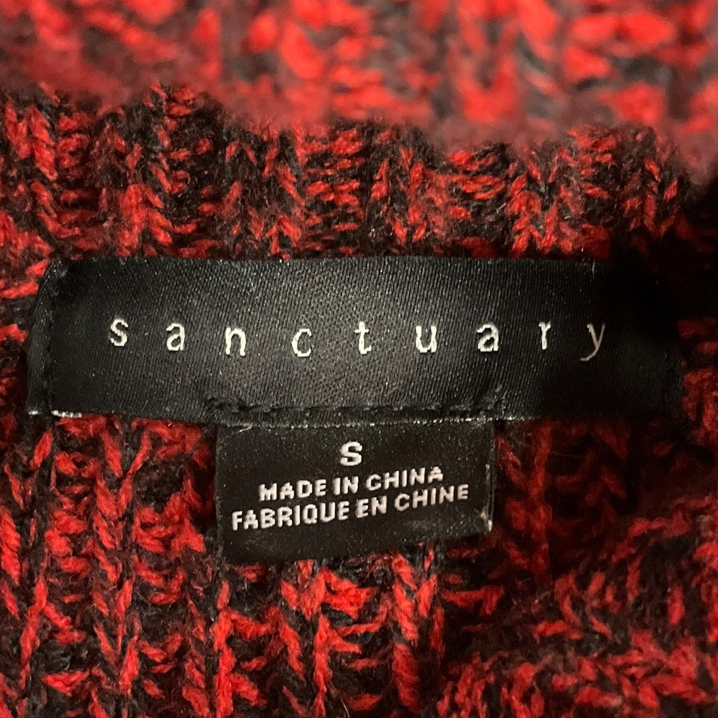 Sweater By Sanctuary In Red, Size: S