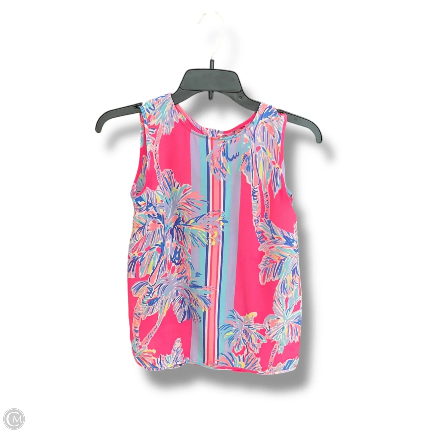 Top Sleeveless Designer By Lilly Pulitzer In Pink, Size: Xxs