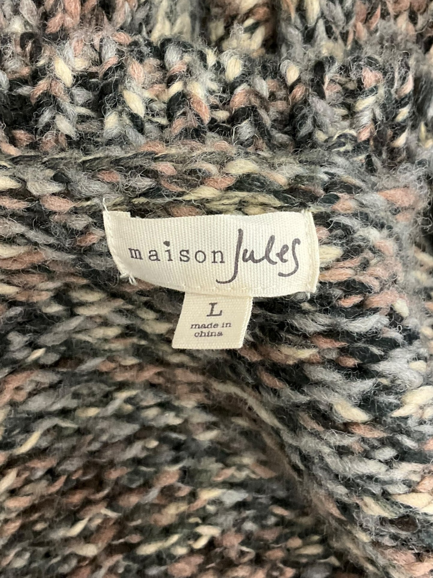 Sweater Cardigan By Maison Jules In Multi-colored, Size: S