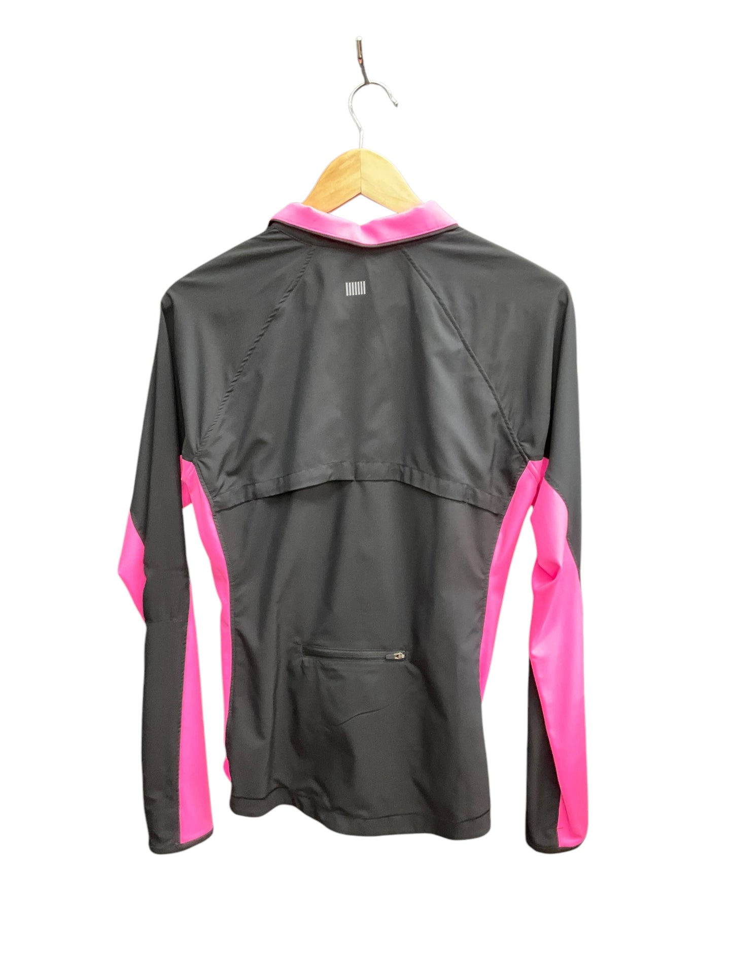 Athletic Jacket By Victorias Secret In Pinkblack, Size: M