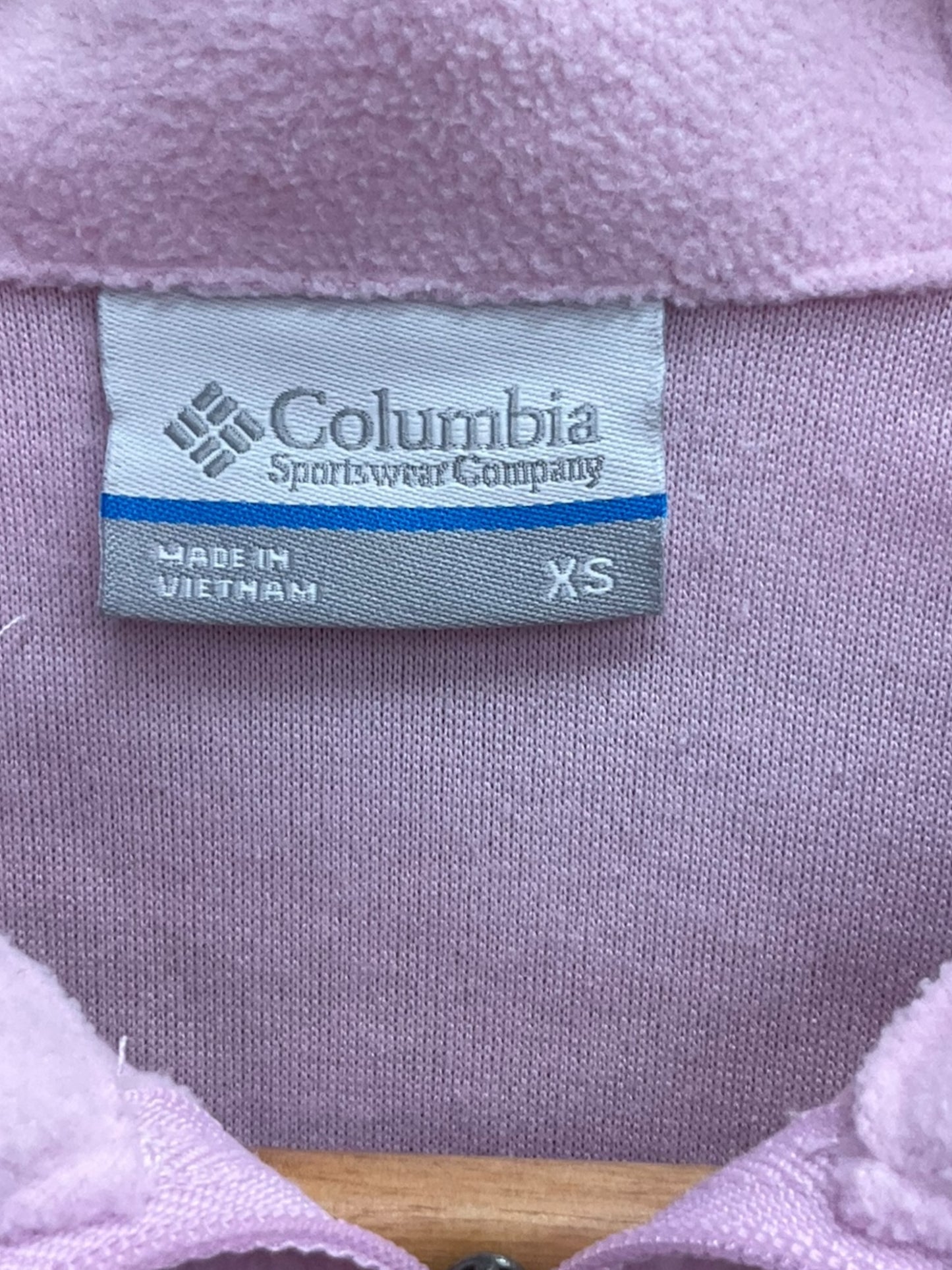 Athletic Jacket By Columbia In Pink, Size: Xs