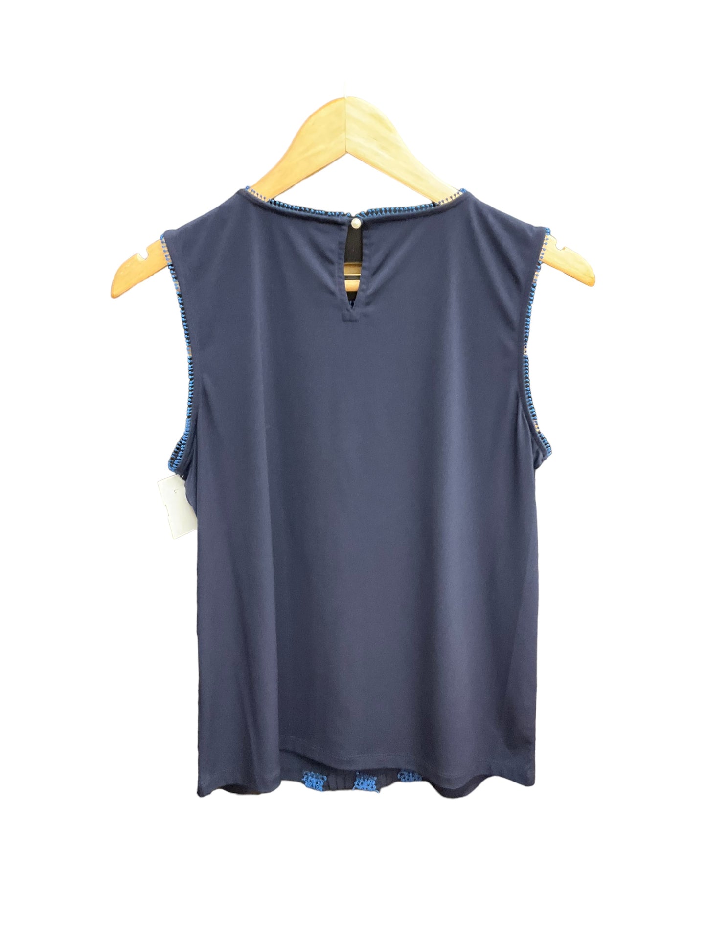 Navy Top Sleeveless Karl Lagerfeld, Size S