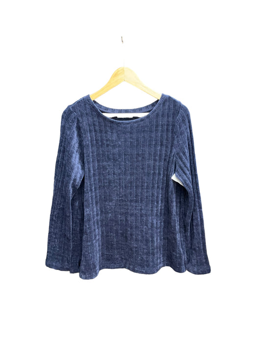 Sweater By Dana Buchman In Navy, Size: M