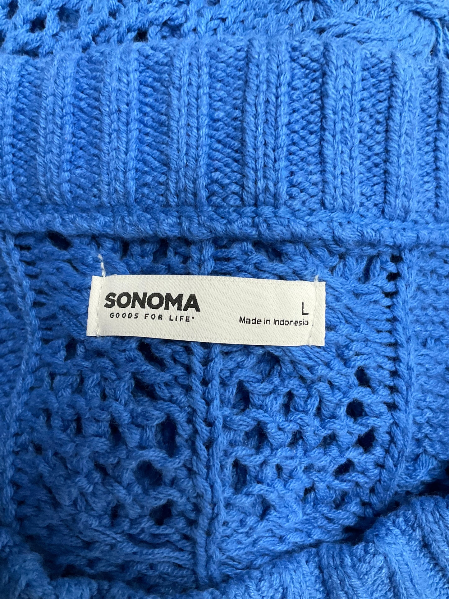 Blue Sweater Sonoma, Size L