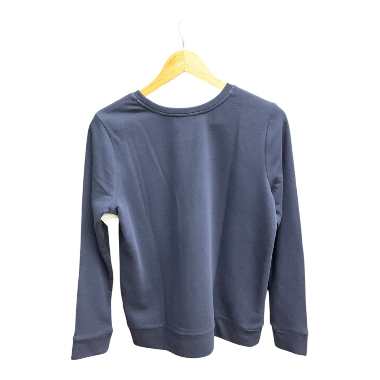 Top Long Sleeve By Loft O In Navy, Size: S