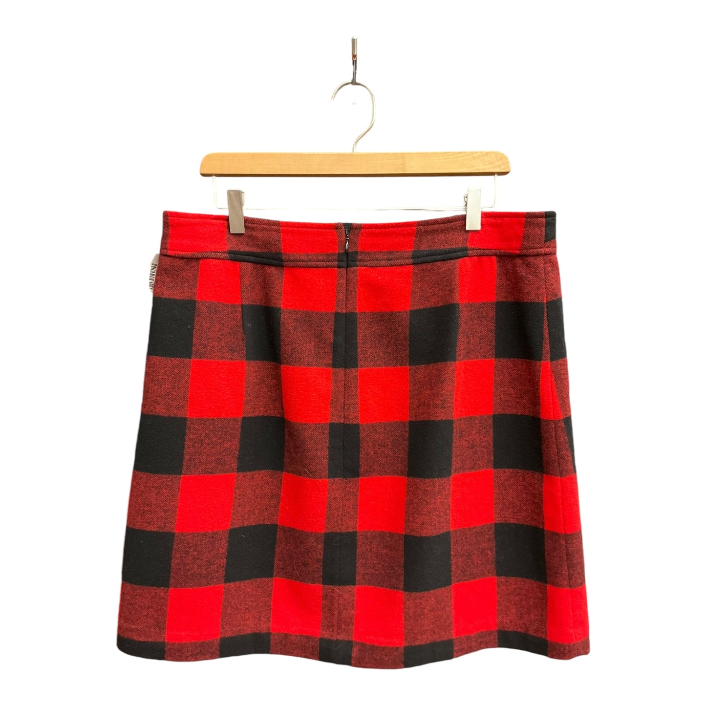 Skirt Mini & Short By J. Crew In Black & Red, Size: 14