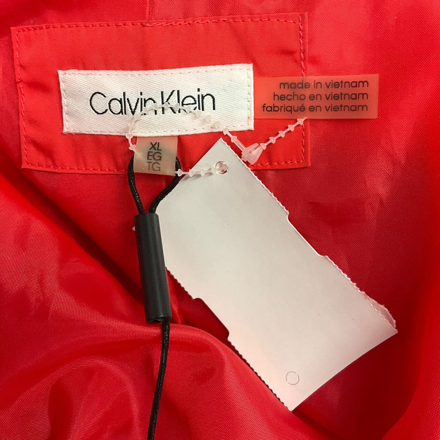 Coat Raincoat By Calvin Klein  Size: Xl