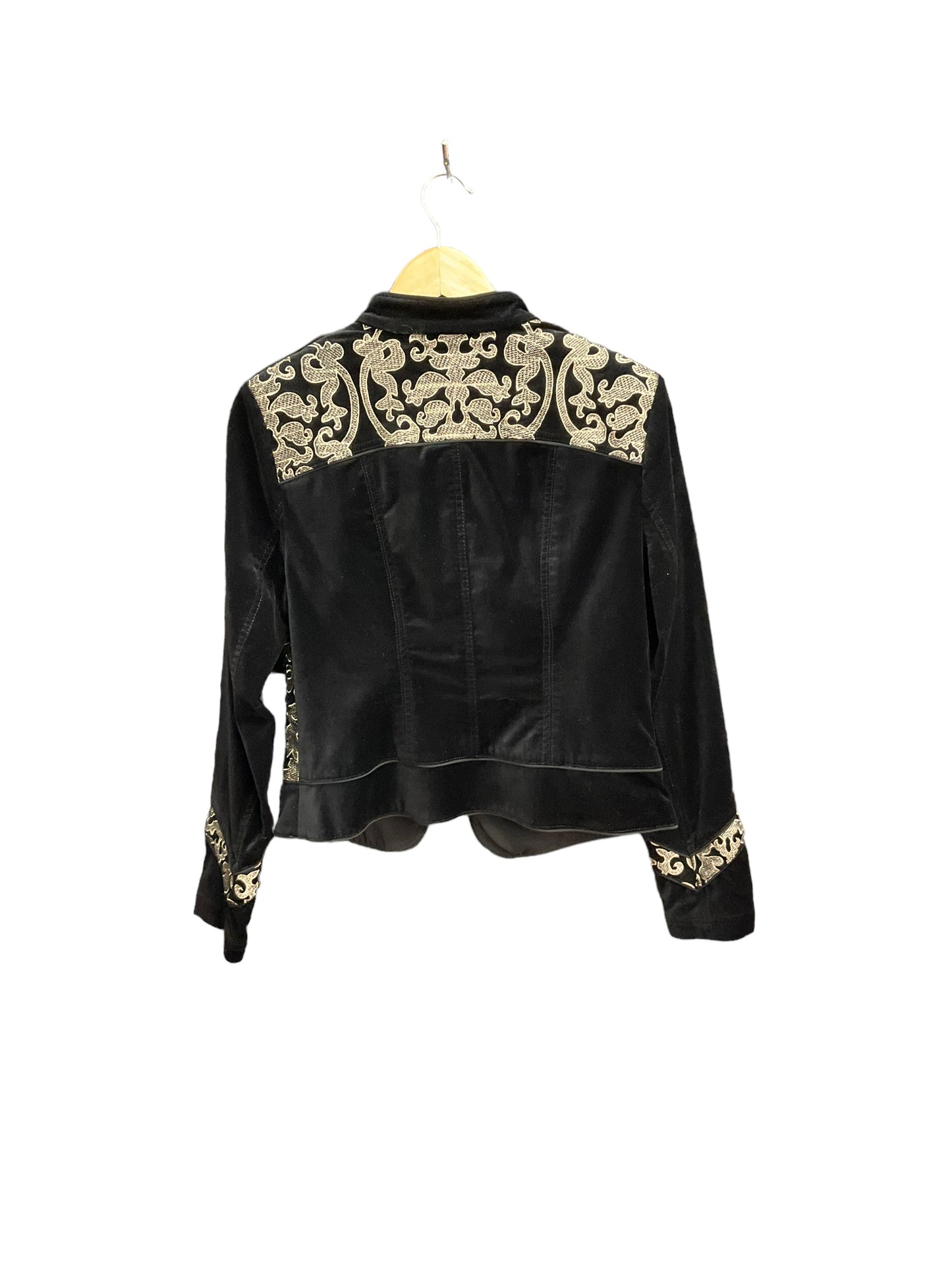 Black & Gold Blazer White House Black Market, Size M