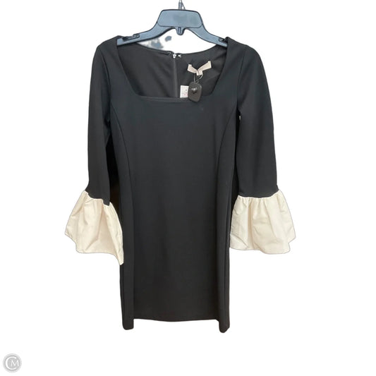 Dress Casual Midi By Loft In Black, Size: Xs