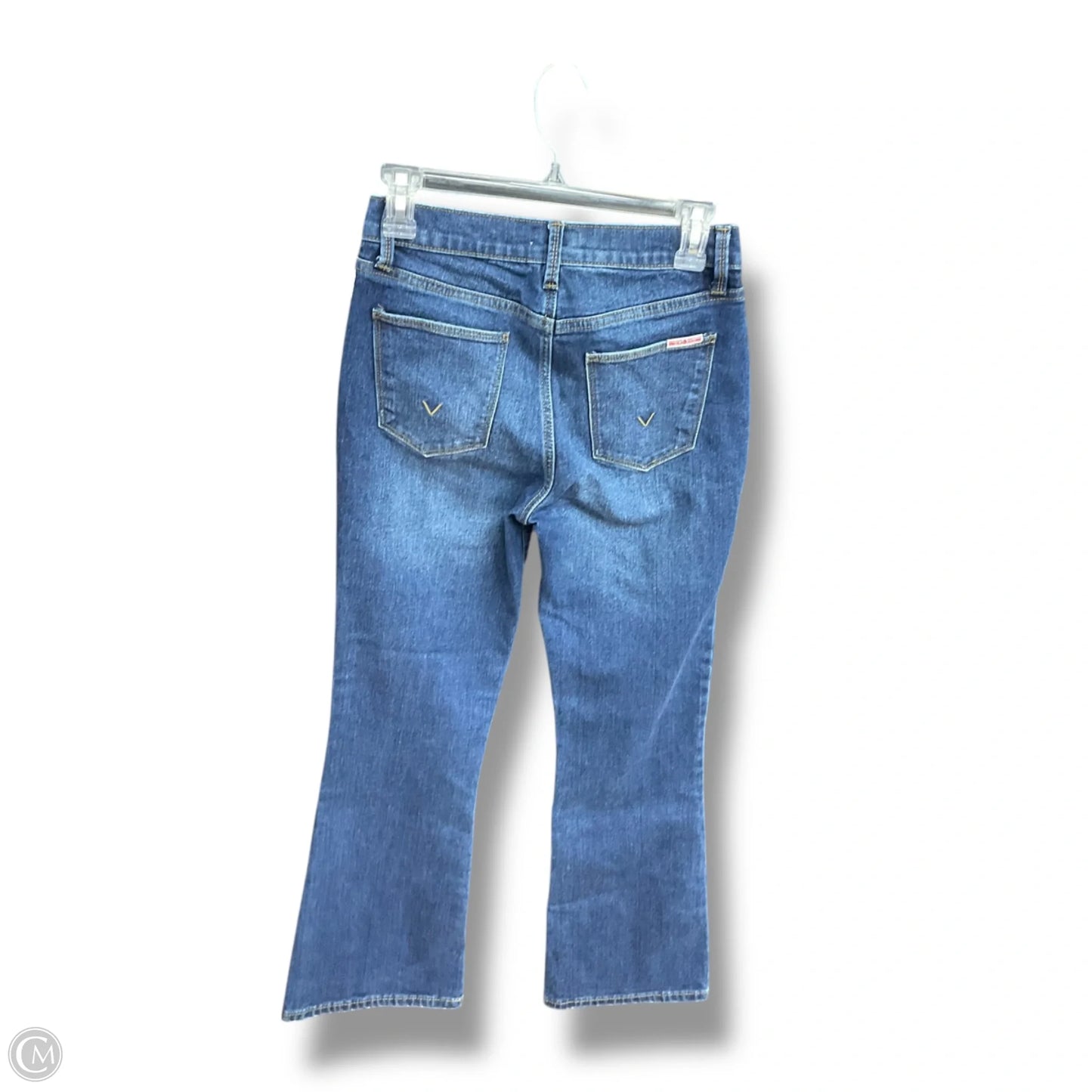 Jeans Flared By Hudson In Blue Denim, Size: 2