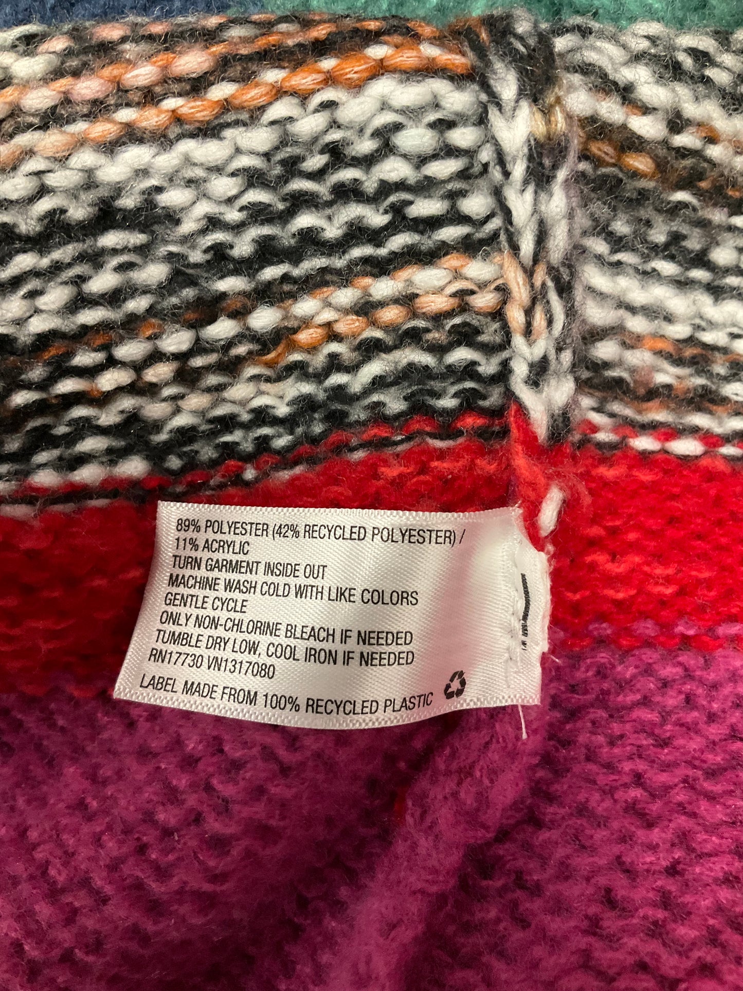 Sweater By Knox Rose In Multi-colored, Size: Xl