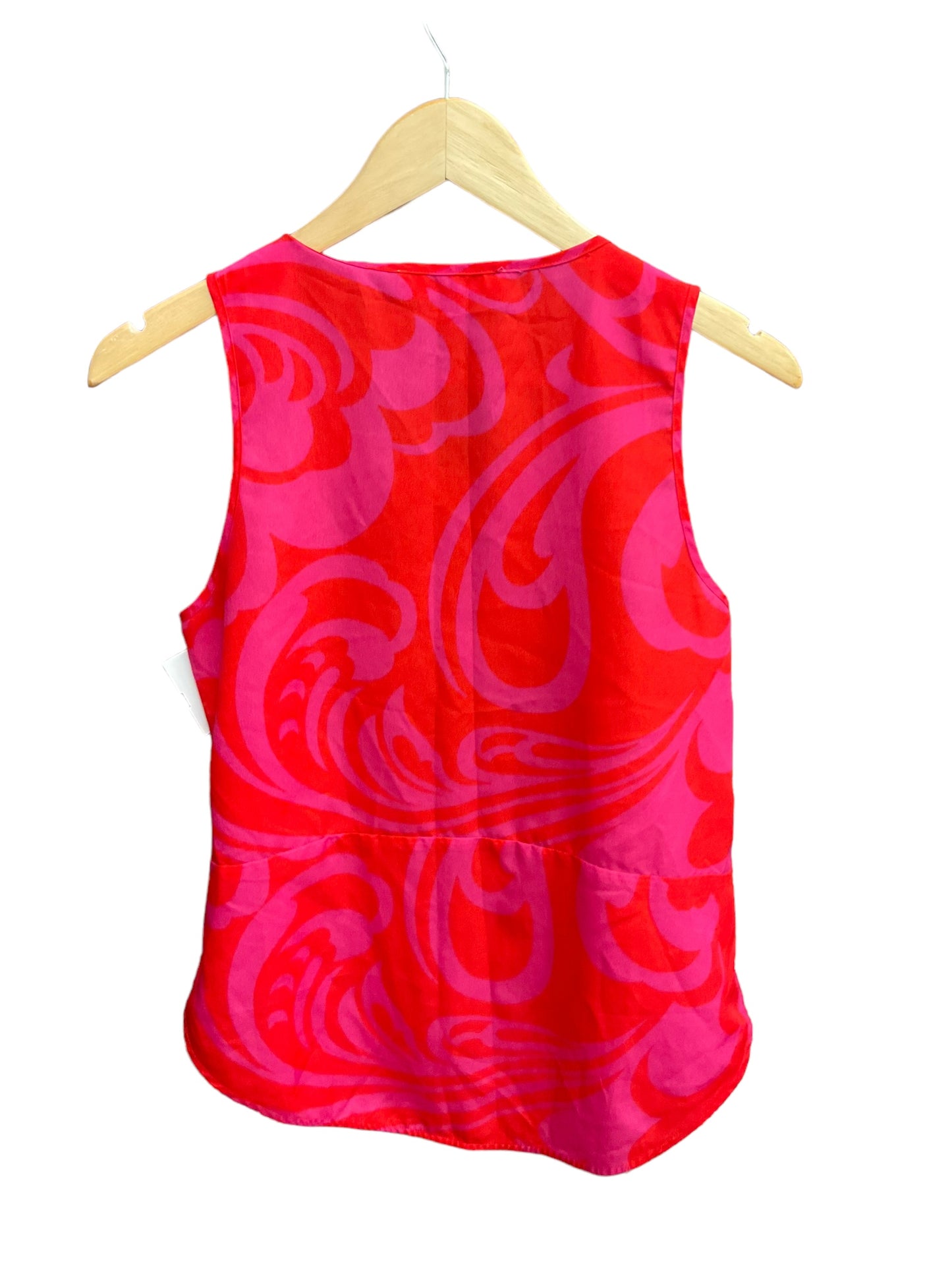 Red Pink Top Sleeveless Michael Kors O, Size S