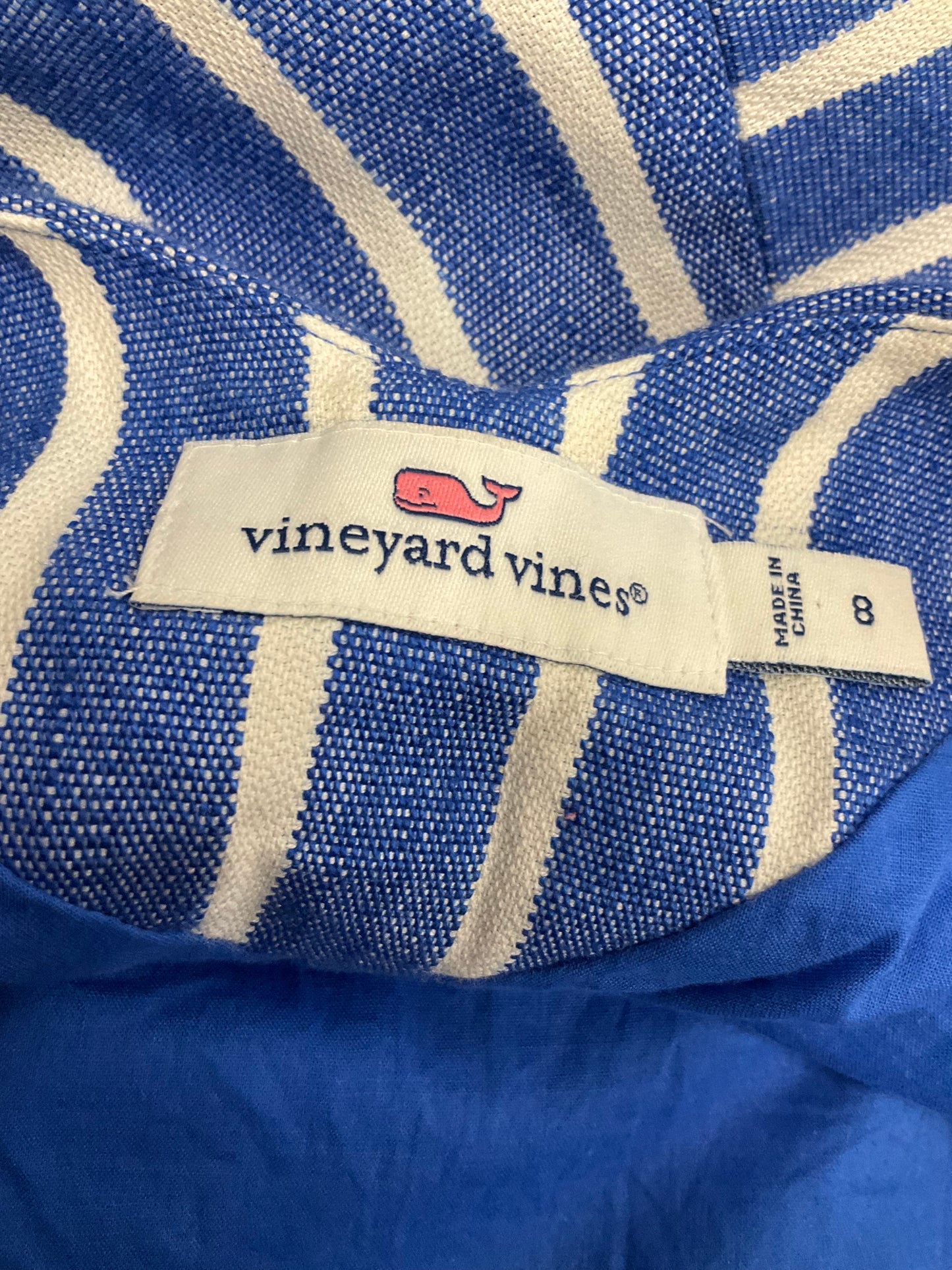 Dress Casual Short By Vineyard Vines In Blue, Size: M