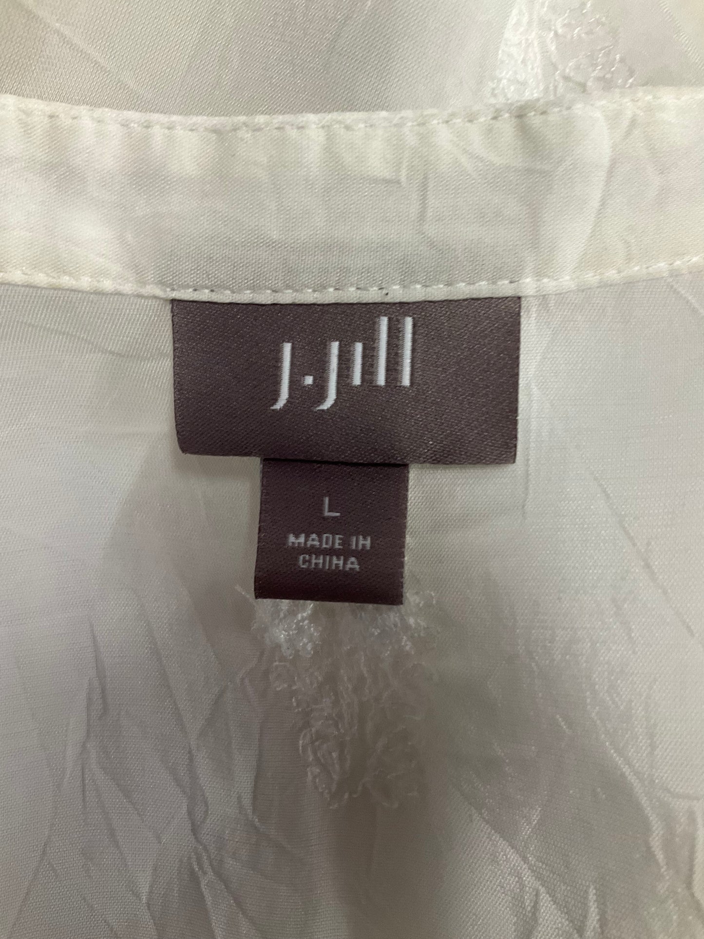 Blouse Long Sleeve By J. Jill  Size: L