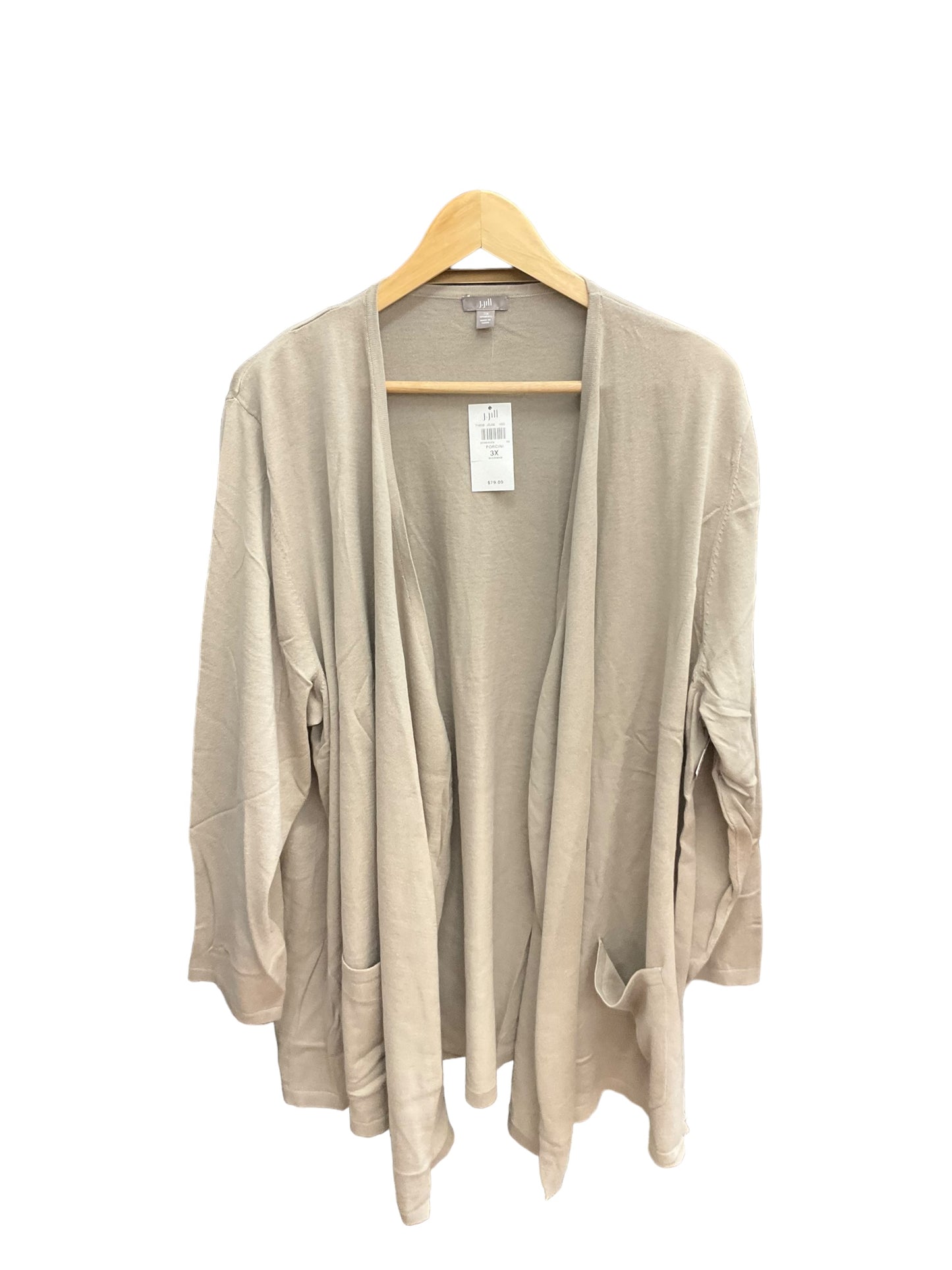 Cream Cardigan J. Jill, Size 3x