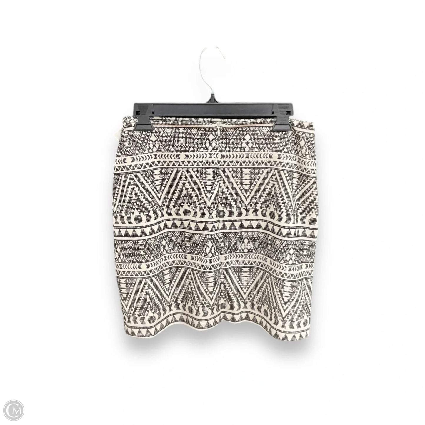 Skirt Mini & Short By Blue Rain In Geometric Pattern, Size: 10