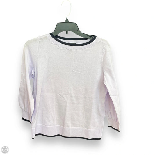 Top 3/4 Sleeve By Ann Taylor In Purple, Size: S