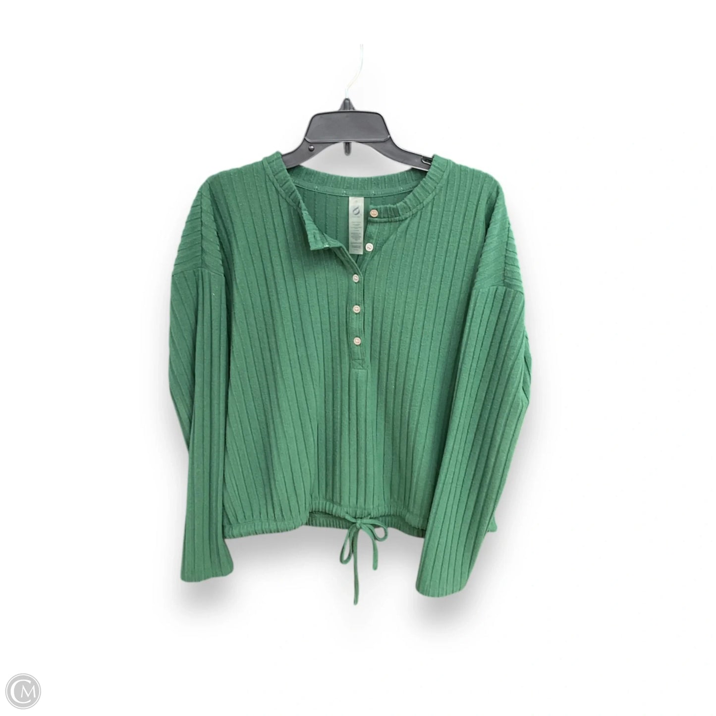 Top Long Sleeve By Lou And Grey In Green, Size: L