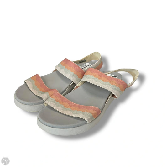 Sandals Flats By Keen In Multi-colored, Size: 10