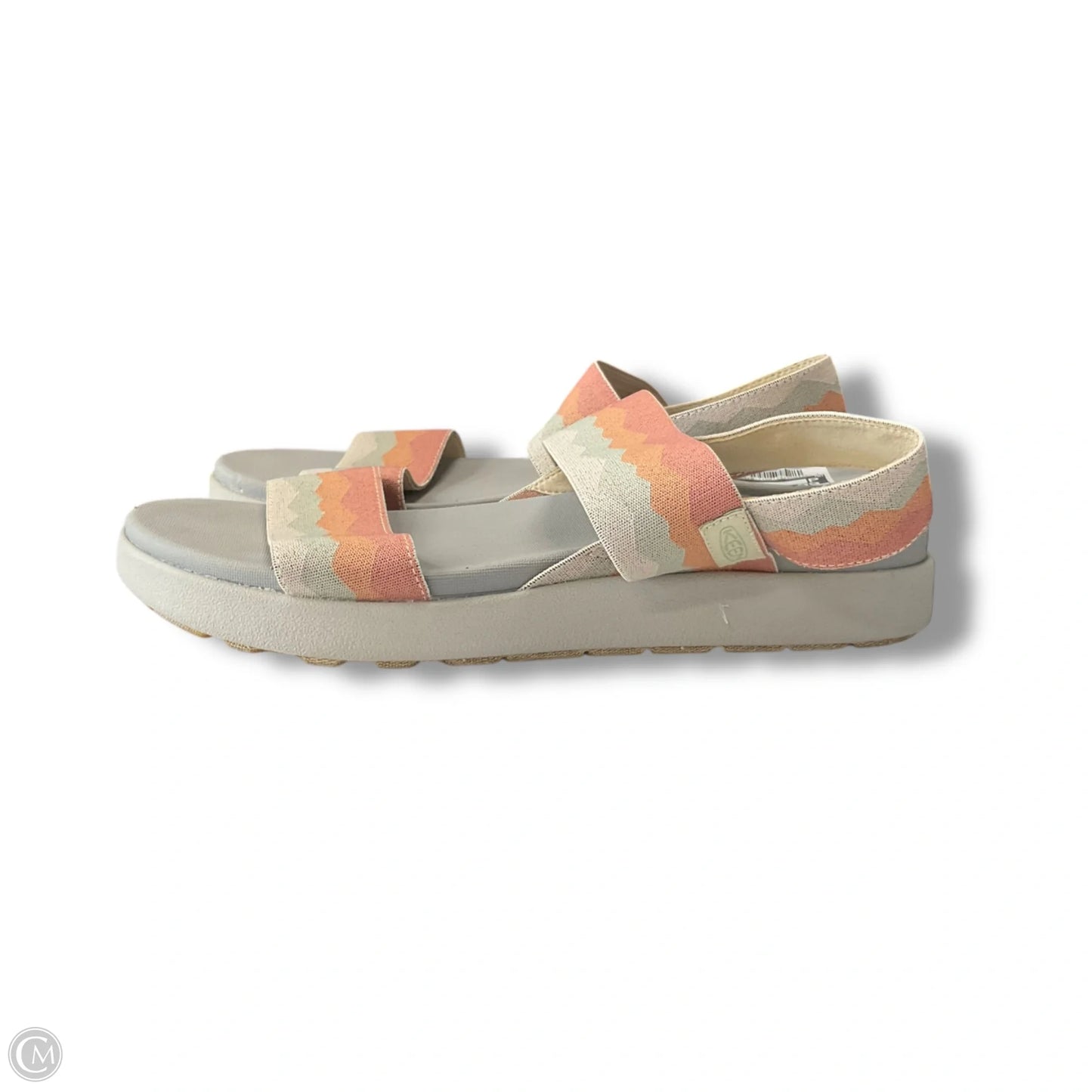 Sandals Flats By Keen In Multi-colored, Size: 10