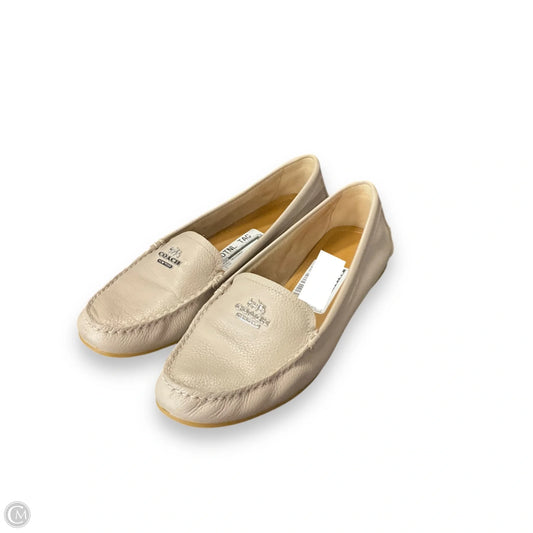 Shoes Designer By Coach In Beige, Size: 8