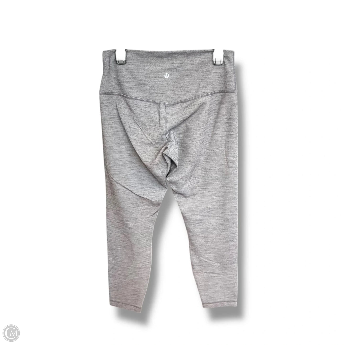 Athletic Capris By Lululemon In Grey, Size: 12
