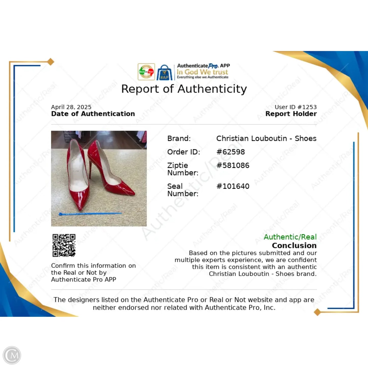 Shoes Luxury Designer By Christian Louboutin In Red, Size: 7.5