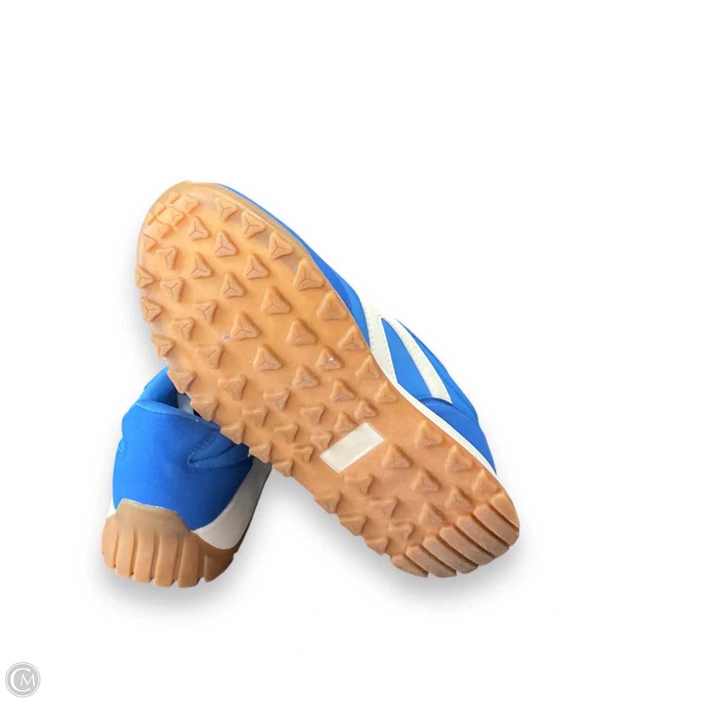 Shoes Athletic By Le Sheelah In Blue & White, Size: 6