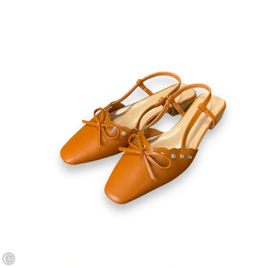 Shoes Flats By Berness In Brown, Size: 6