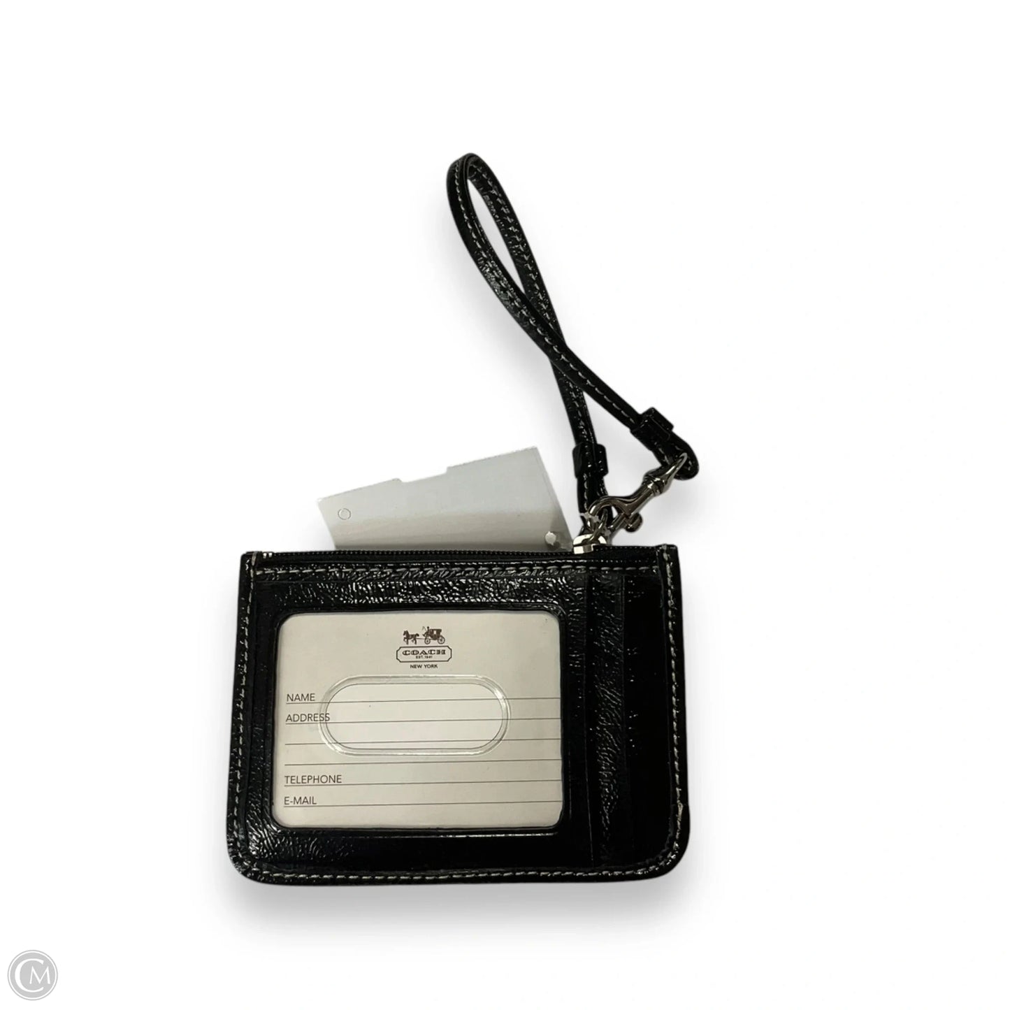 Id/card Holder Designer By Coach, Size: Small