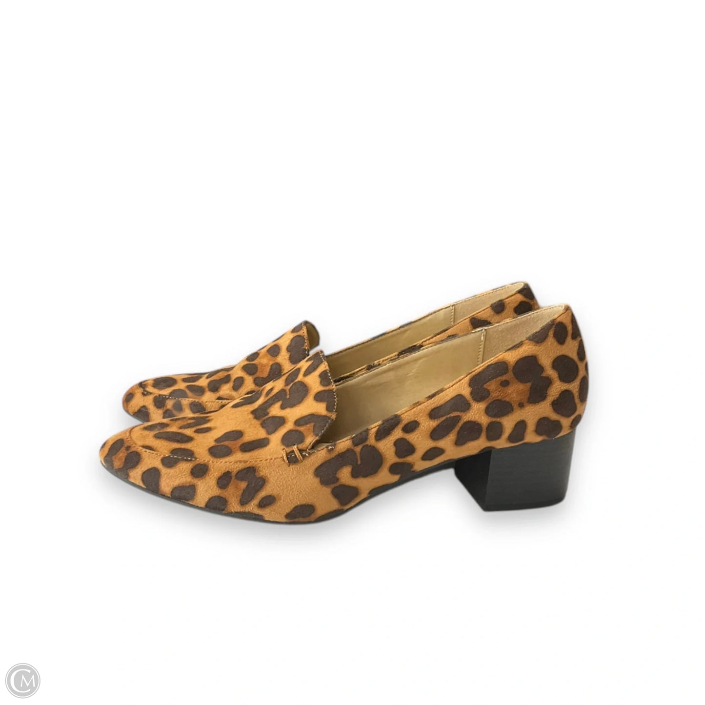 Shoes Heels Block By Cl By Chinese Laundry In Animal Print, Size: 8