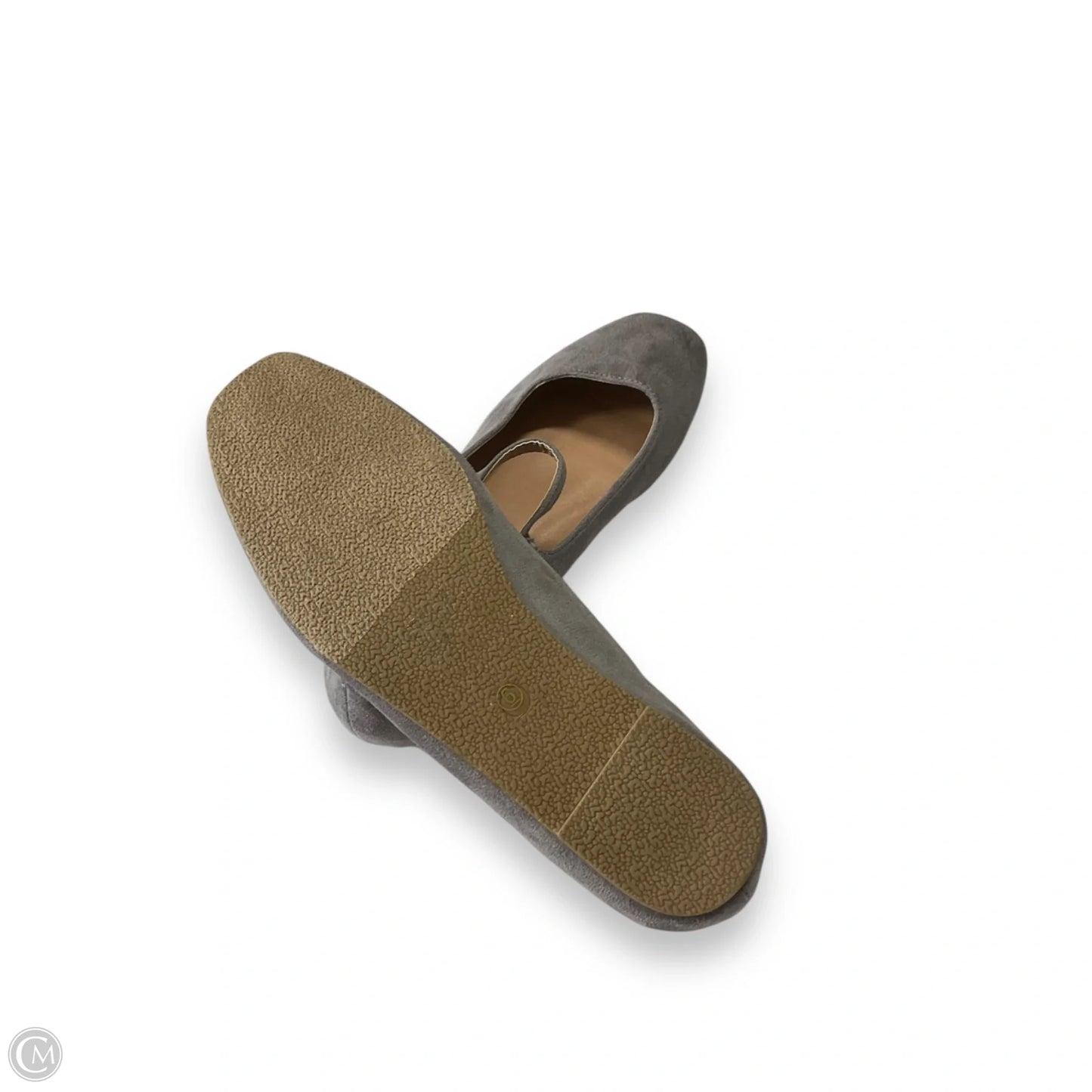 Shoes Flats By Cme In Grey, Size: 6