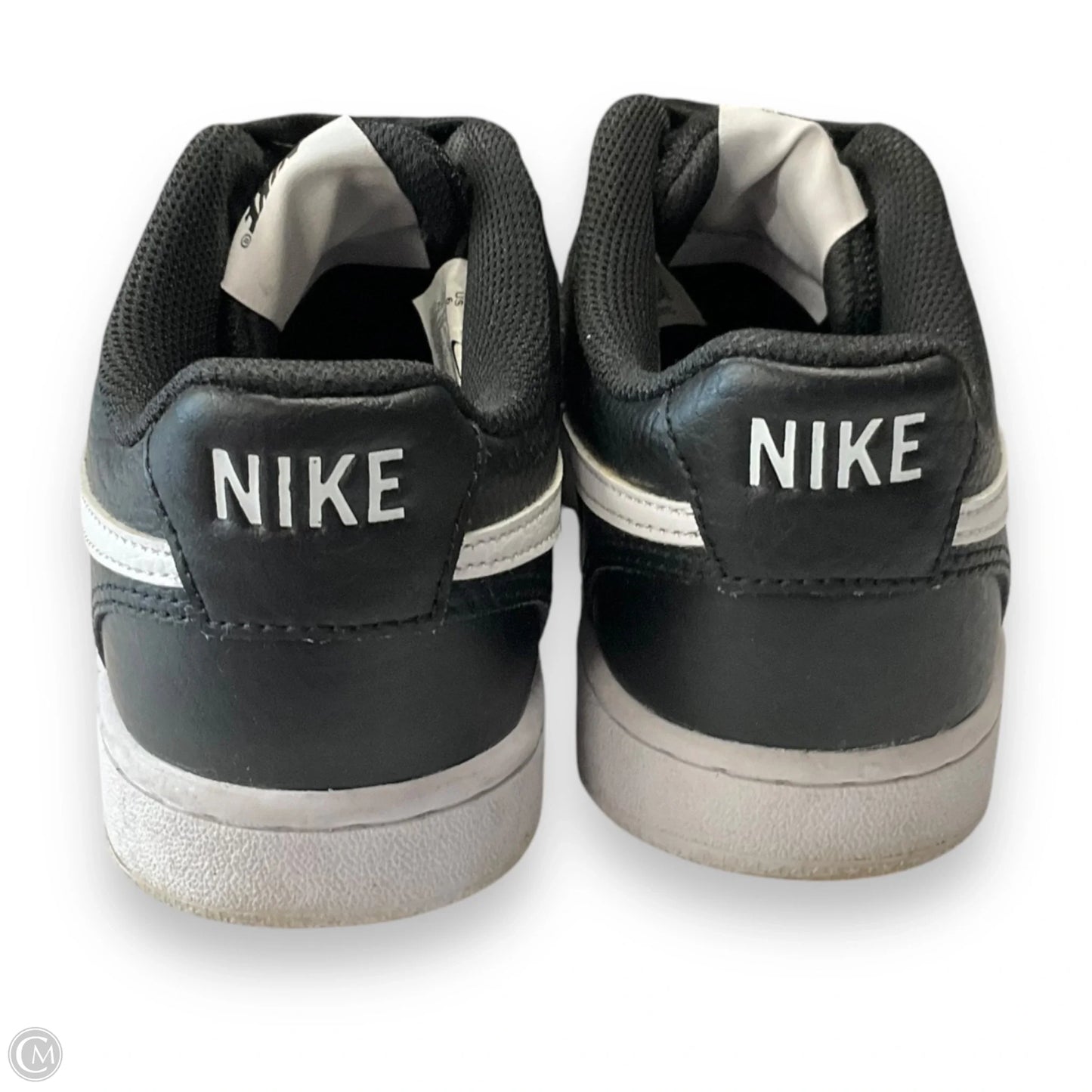 Shoes Athletic By Nike In Black & White, Size: 6