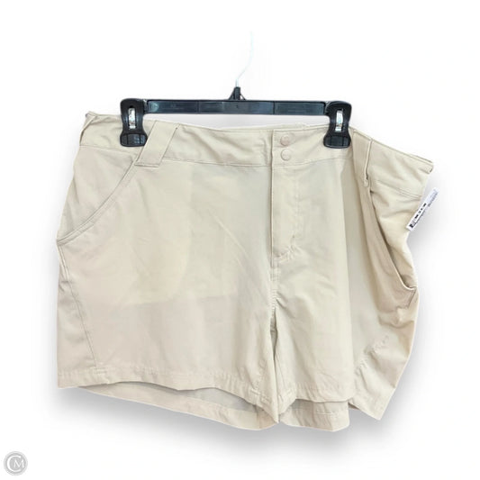 Athletic Shorts By Columbia In Beige, Size: Xl