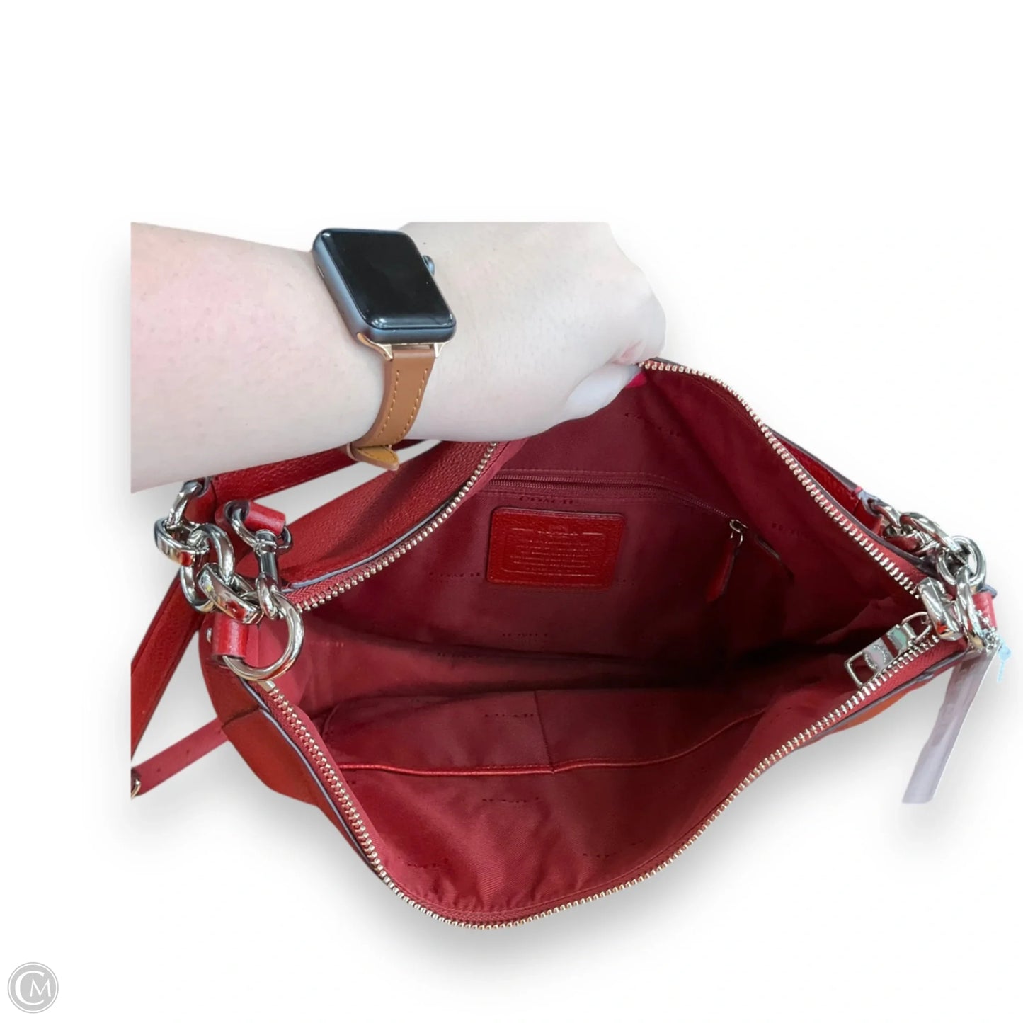 Crossbody Designer By Coach, Size: Large