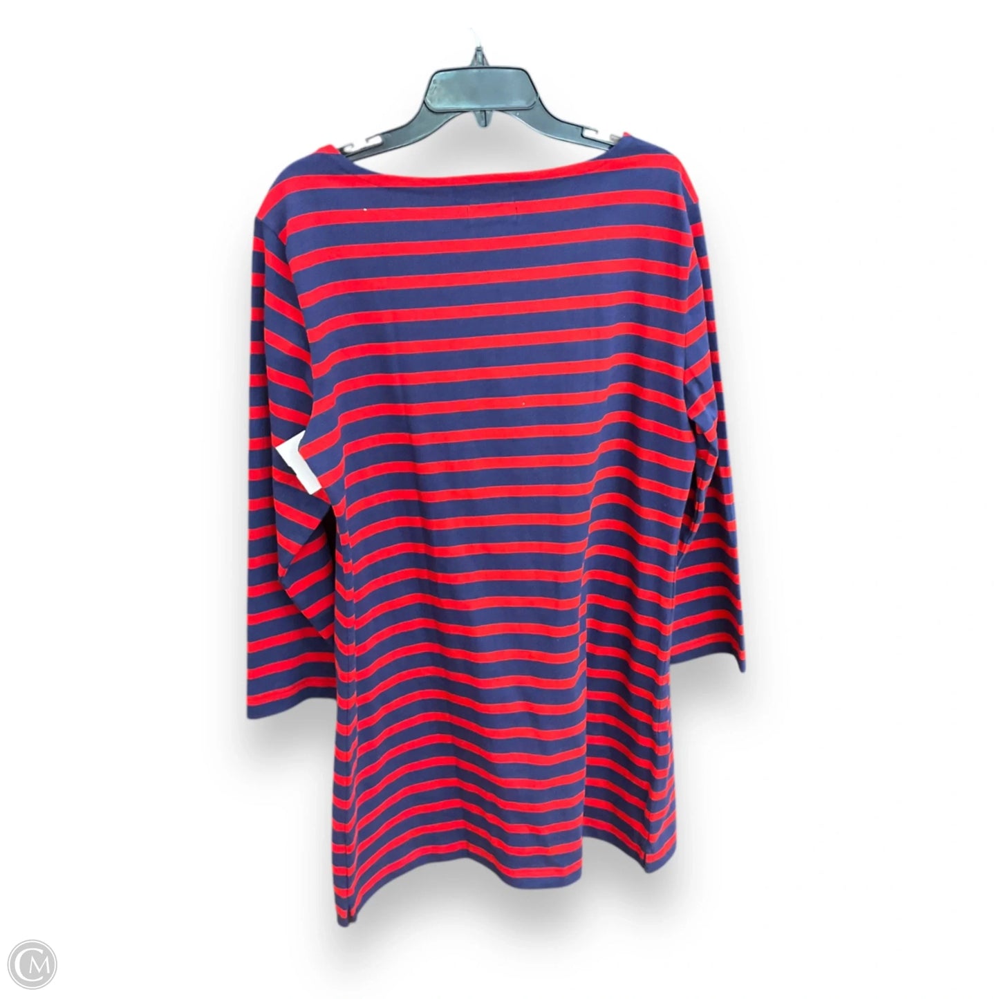 Dress Casual Midi By J. Crew In Striped Pattern, Size: L