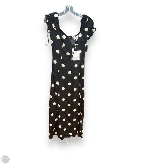 Dress Casual Maxi By Reformation In Polkadot Pattern, Size: S
