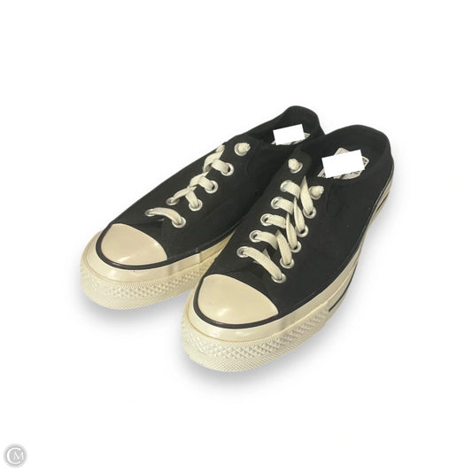 Shoes Flats By Converse In Black & Cream, Size: 8.5