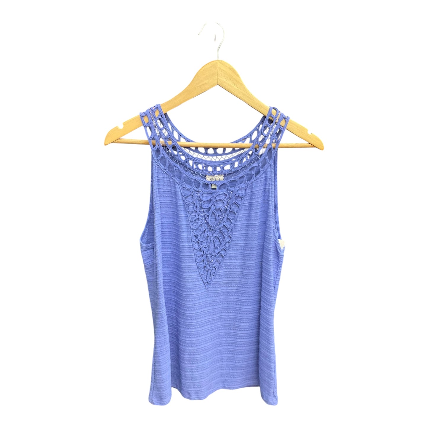 Top Sleeveless By Anthropologie In Periwinkle, Size: M