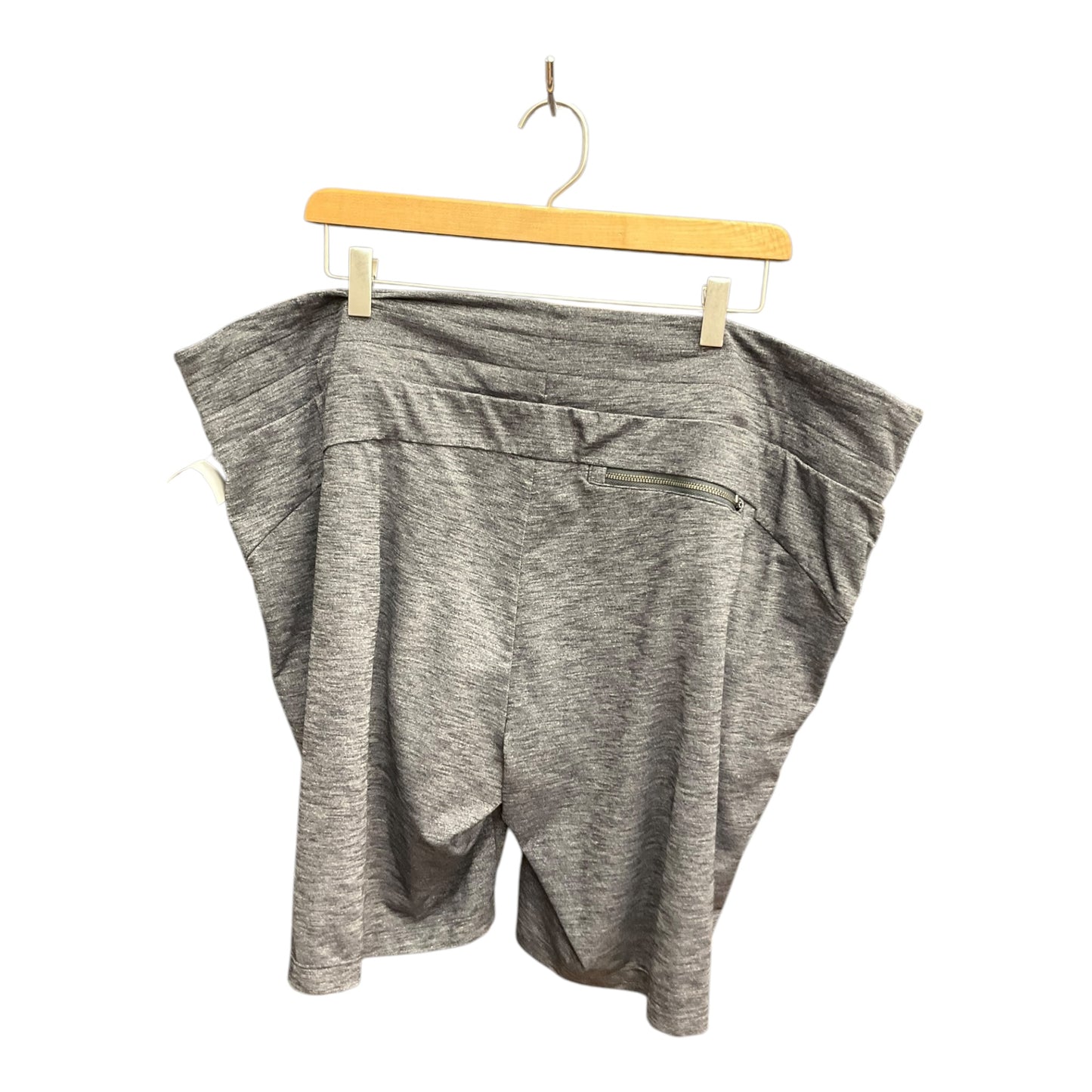 Athletic Shorts By Athleta In Grey, Size: 2x