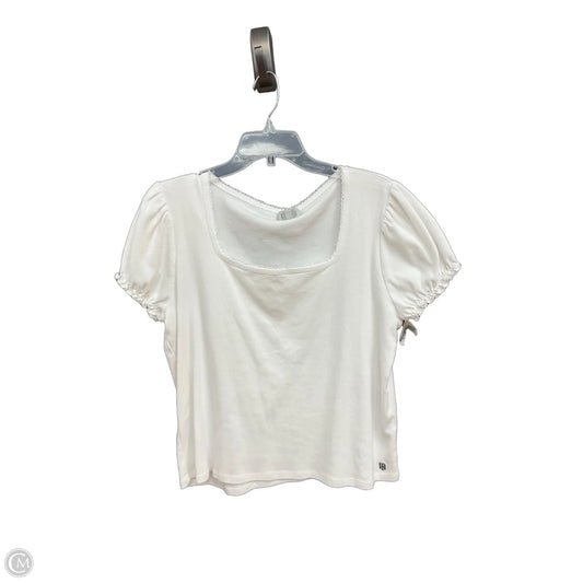 Top Short Sleeve By Tommy Hilfiger In White, Size: Xxl