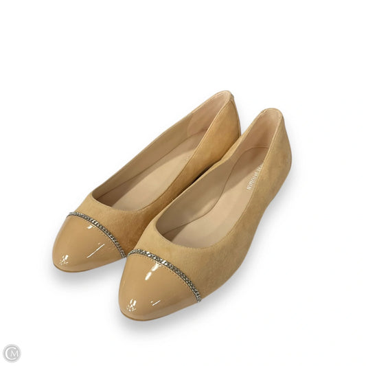 Shoes Designer By Stuart Weitzman In Beige, Size: 9