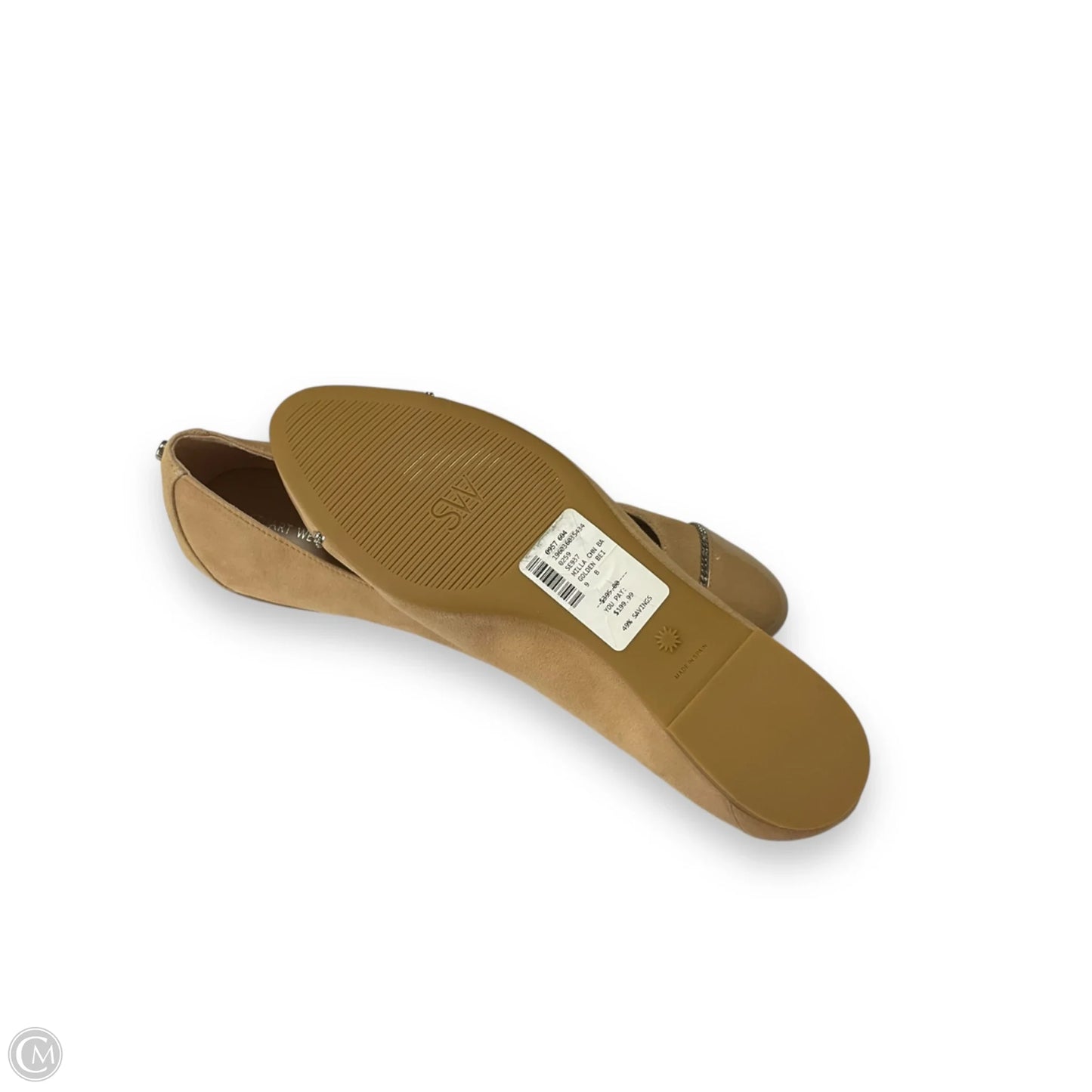 Shoes Designer By Stuart Weitzman In Beige, Size: 9